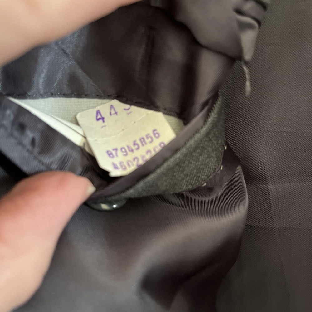 Joseph Abboud Mens 56R Superfine Wool Jacket Zignone Super 110's Italy 2 Button - Picture 7 of 9